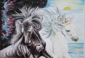 GM 🌤🌌 GN 
hi 👋 dear friends 
#today 🌤is a #beautiful day, just like the beauty of last #night🌌 Look lovingly at black and white 
🌤One of my first works in Object 
🌤10/10EDS 
🌤3$Tezos 
🌤🌌link 
objkt.com/asset/KT1NX2ye…