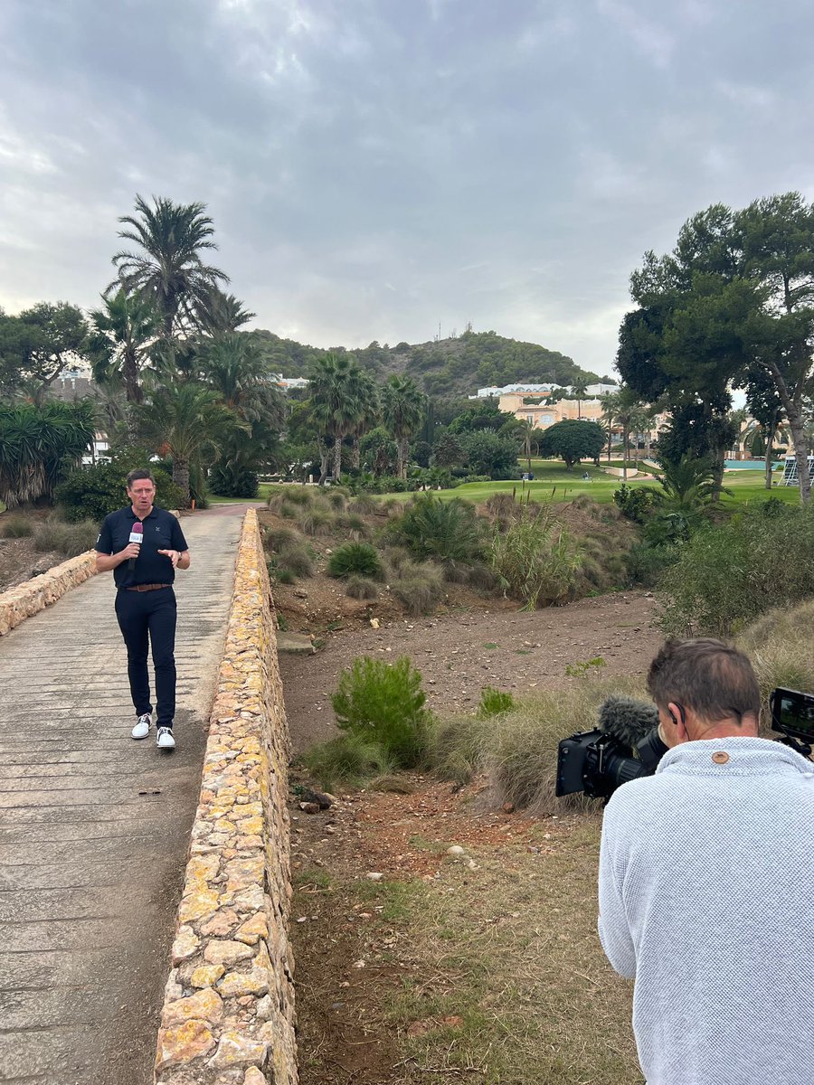 All set for round 2 <a href="/ESMastersGolf/">European Senior Masters ⛳️</a> today <a href="/grandhyattLMC/">Grand Hyatt La Manga Club Golf & Spa</a> on <a href="/euLegendsTour/">Legends Tour</a> ⛳️ #golf #sport #spain #lamanga #tv
