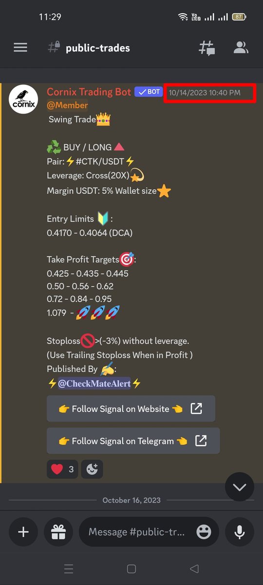 CheckMateAlert's tweet photo. #CheckMateAlert #PublicTrade
Binance Futures, ByBit USDT.
#CTK/USDT Take-Profit target 4 ✅
Peak Profit: 478.80% 📈
Period: 20 Days 8 Hours 13 Minutes ⏰ https://t.co/uEdY8iU2En