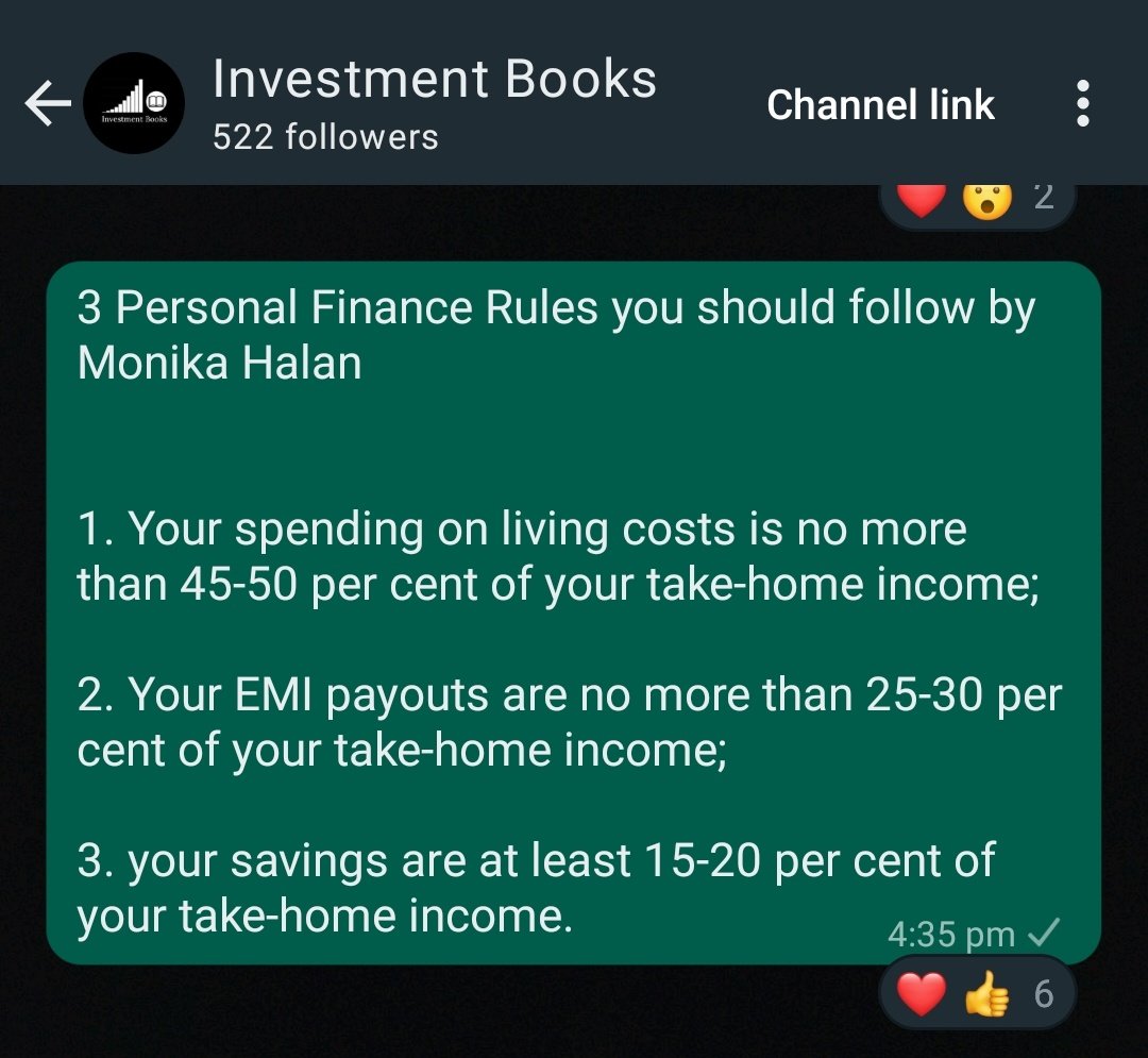 Investment Books (Dhaval) on X: You can join the channel as well Best  Investing note-keeping :) WA :  TG :    / X