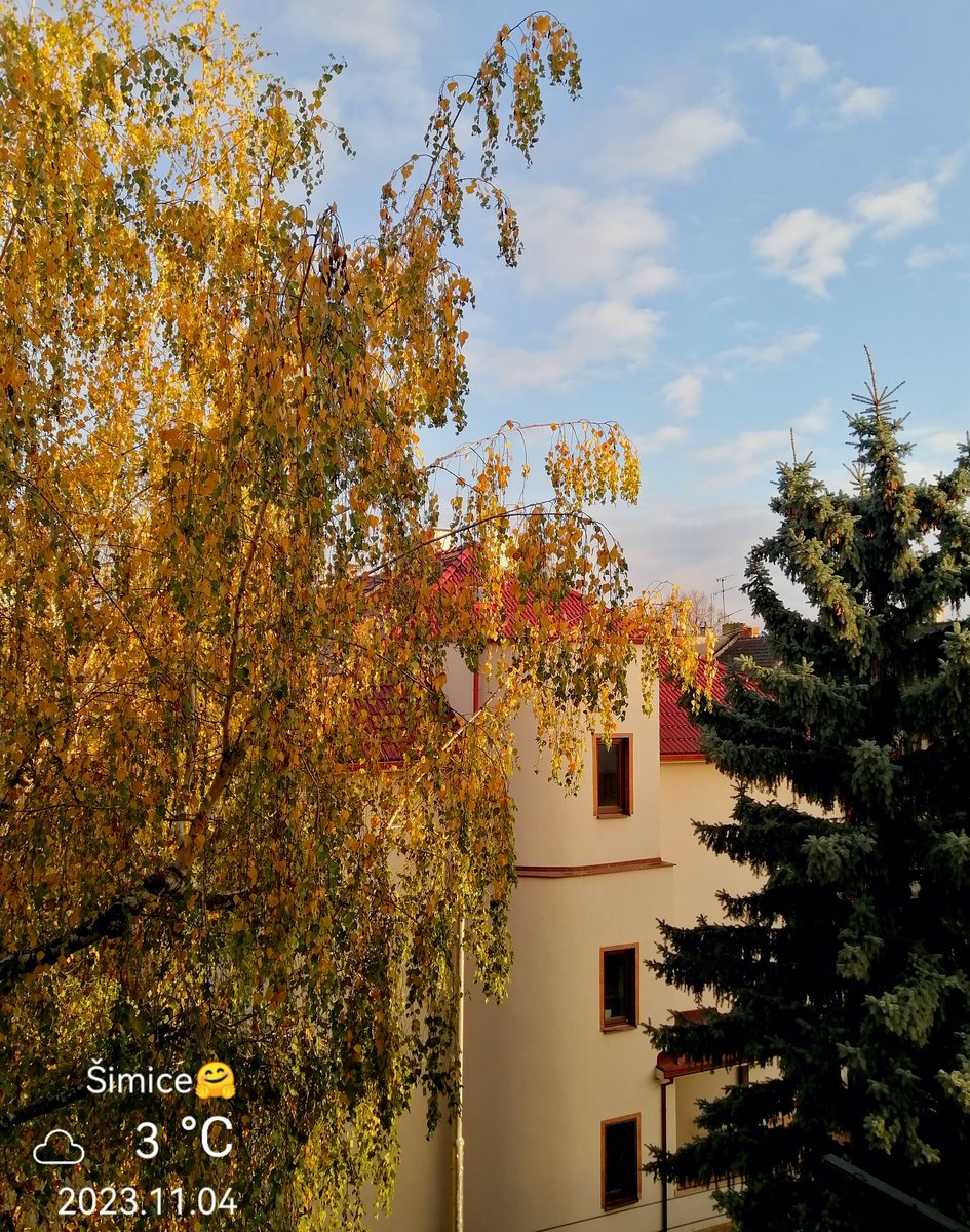 RenDad's tweet photo. Hezké sobotní ráno z Brna ⛅🍂 https://t.co/acsmVDHFxD