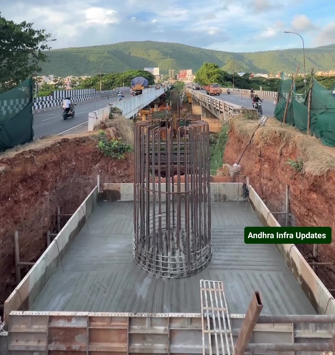 APInfraUpdates's tweet photo. #Vizag #NAD Flyover Phase 2 construction works are started.
#AndhraPradesh
#AndhraInfra
#VizagInfra
#AndhraFlyovers
#AndhraRoads
#NADFlyover https://t.co/SVOaa27q11