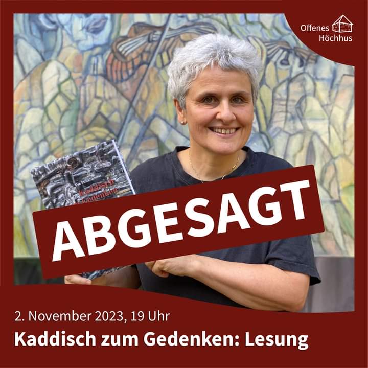 Als gemeinnütziger Verein wollten wir die Veranstaltung «Kaddisch zum Gedenken» unbedingt durchführen. Wir konnten aber nicht verantworten, die Veranstaltung entgegen der Empfehlung der Kantonspolizei durchzuführen. 

Wir verstehen die Empörung, wir sind selbst empört!
