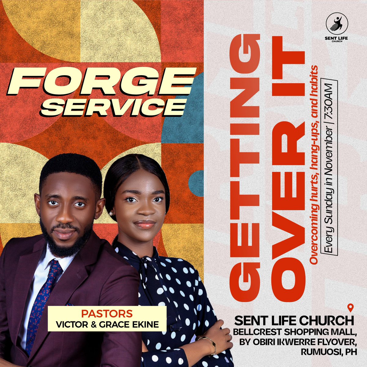 In 1st service, we will be learning to deal with hurt, hang ups and habits. 
You’ve never heard it like this before 🔥