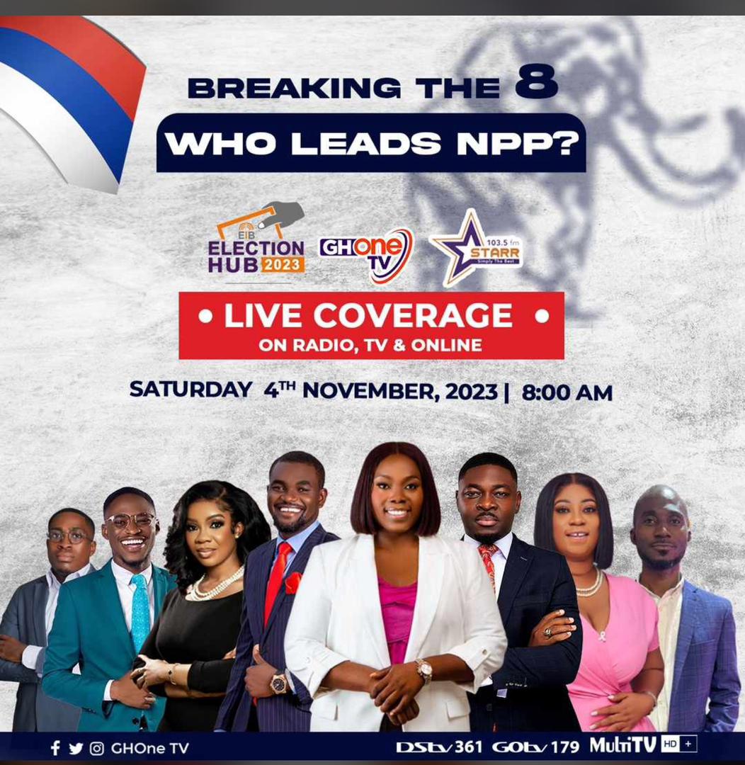 The NPP elections is going down today. Catch all the action from 8am on @GHOneTV.
#ElectionHub