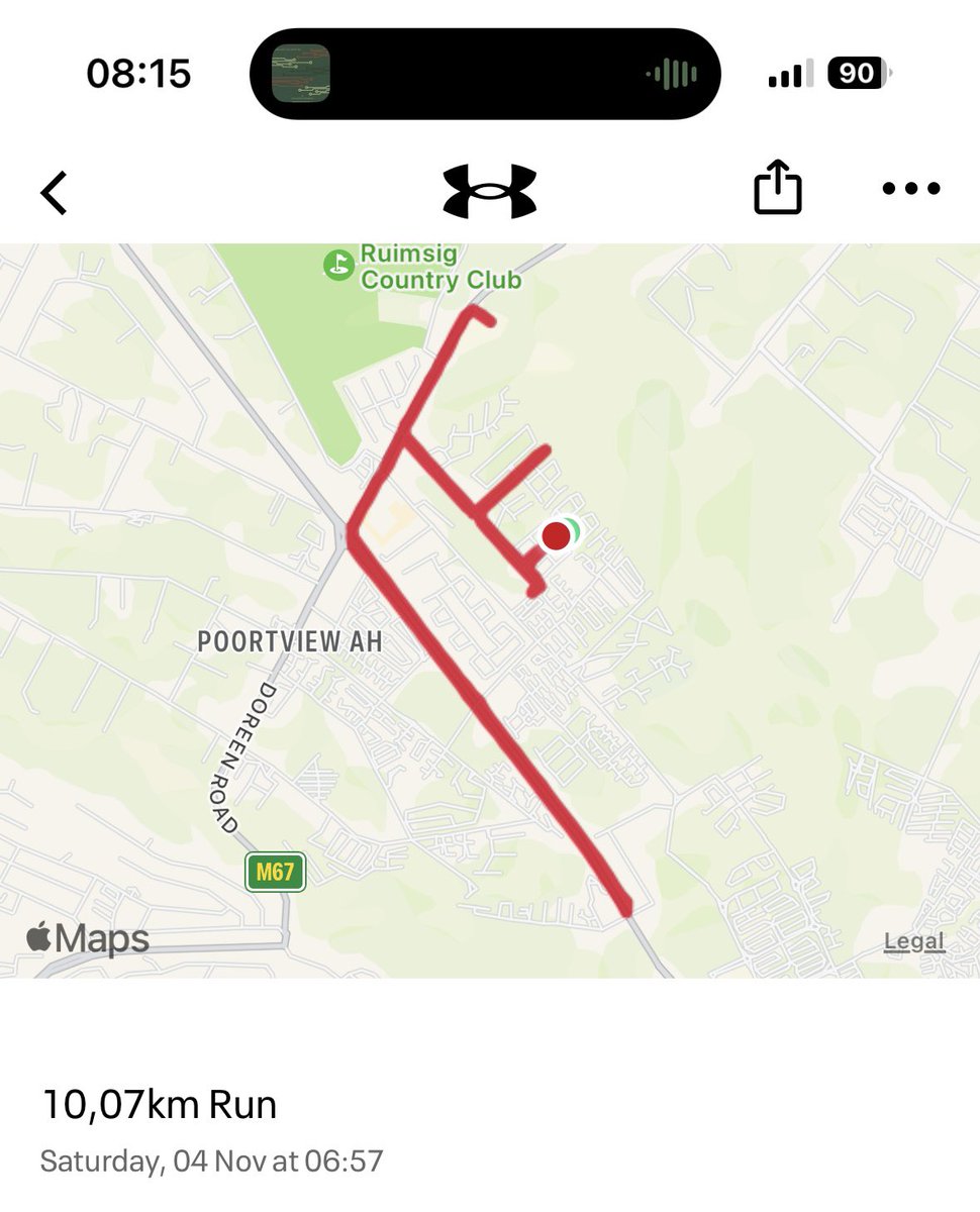 Grippa77's tweet photo. 10k dash with #MapMyRun #Brooks #Run #RunFree #Running https://t.co/1FBYaE7c7M