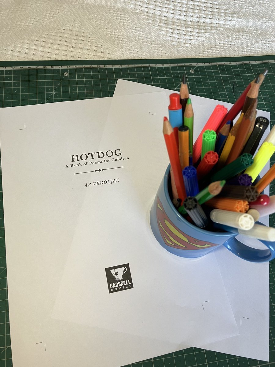 badspellcomics's tweet image. Hotdog A Book Poems for Children coming soon. 🐟 #childrenspoetry #childrensbooks