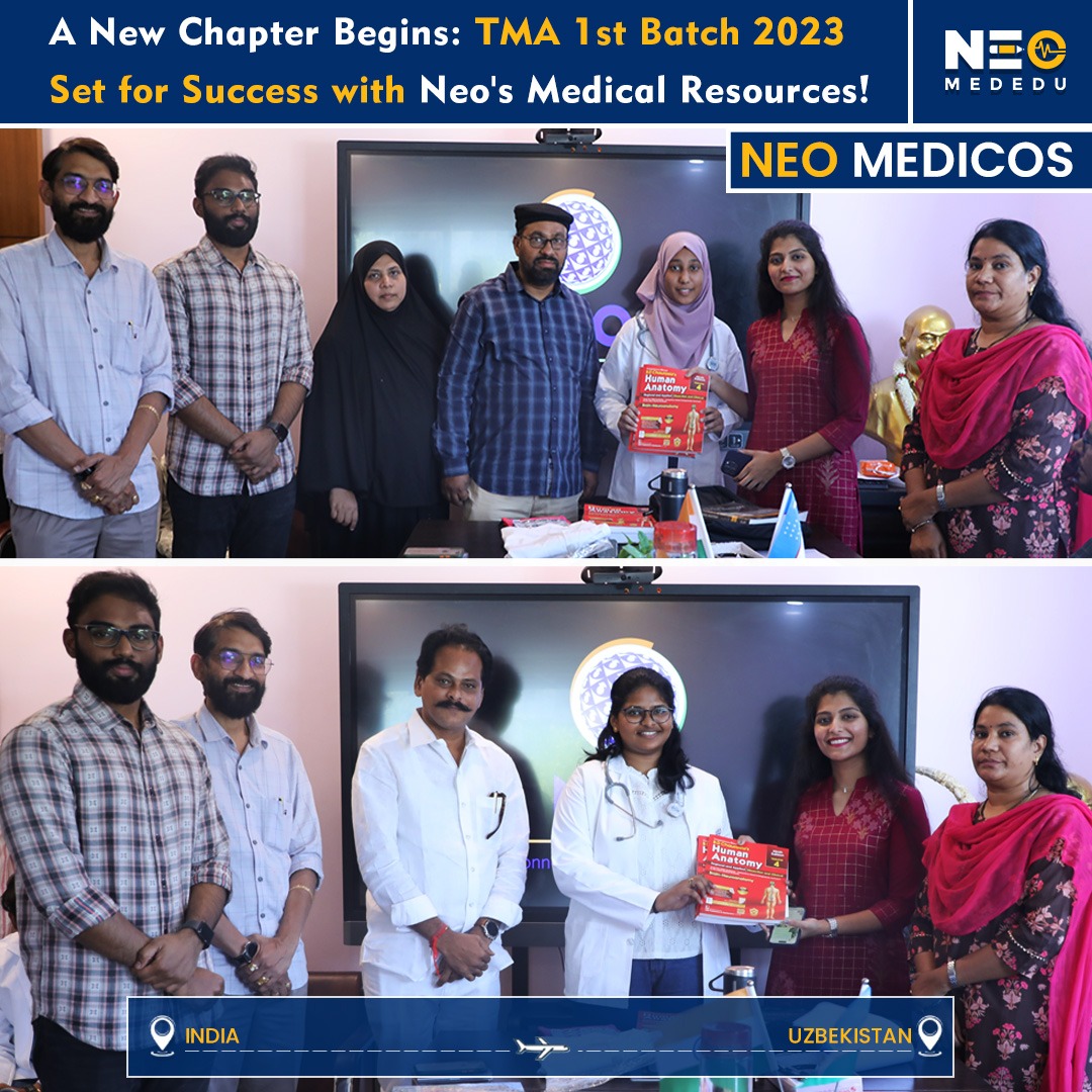 _neogroup's tweet photo. 🌟 NeoMededu sends off its Tashkent Medical Academy-2023 batch with heartfelt best wishes! 🚀

For more information contact us👇:
📞: +917382952888
🌐: https://t.co/p1WaoMeK1U

#MBBSAbroad #TashkentMedicalAcademy #NeoEducation #FutureDoctors #MedicalJourney #NeoSupports  #MBBS https://t.co/hIAkD3FFfX
