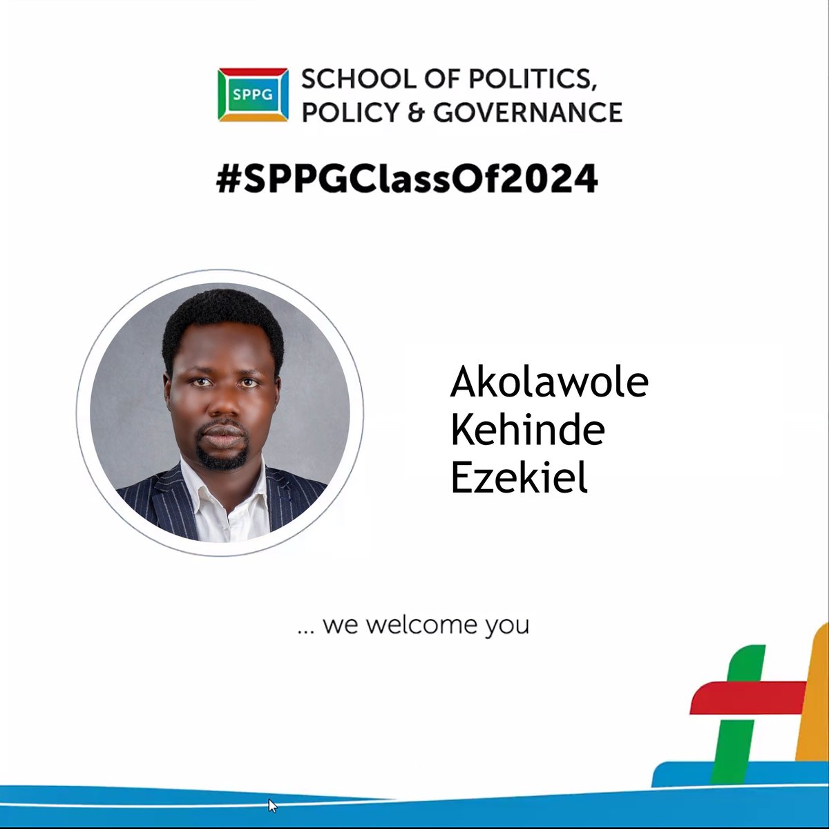 It is my joy to announce that I have now been enrolled as a student at @TheSPPG. Thank you Dr @obyezeks and the entire team at @fixpoliticsnig for such a great initiative that provides a rare opportunity for positive change in our time and beyond.

#sppgclassof2024
#fixpolitics