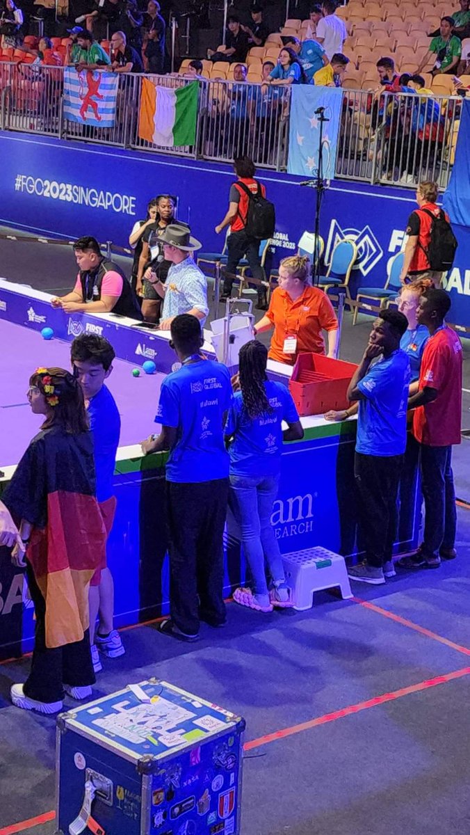 twimeelelyon's tweet photo. Robotics Foundation Malawi took part in The 2023 First Global Challenge that took place in Singapore. 
Alot of lessons learnt and knowledge gained.

Read more through The link: https://t.co/OawQi95UJE https://t.co/jaEEzNSnX1