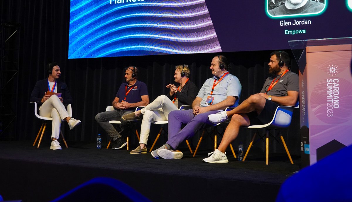 🎬 Live from the Pitch Arena!  

👏 "Most nations in Africa have legacy systems - whether financial, government, or property rights related. But we now live in a moment where Africa can leapfrog these legacy systems and into the future using technologies like blockchain and AI."