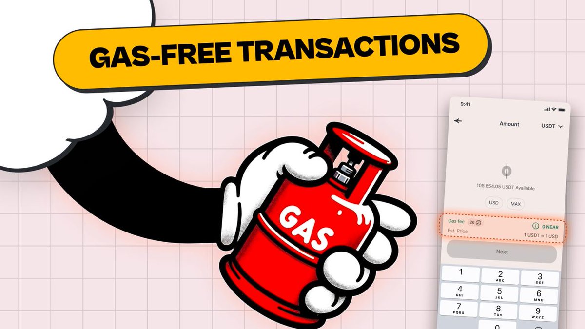 🪙 Gas-free transactions are HERE

We are proud to announce that HERE is the first wallet who support meta-transactions

⚡We will cover your gas price ⛽️ in case:

- you have 1200+ score
- it is swap transaction
- first 3 transactions for new account
- likes/posts on NEAR Social