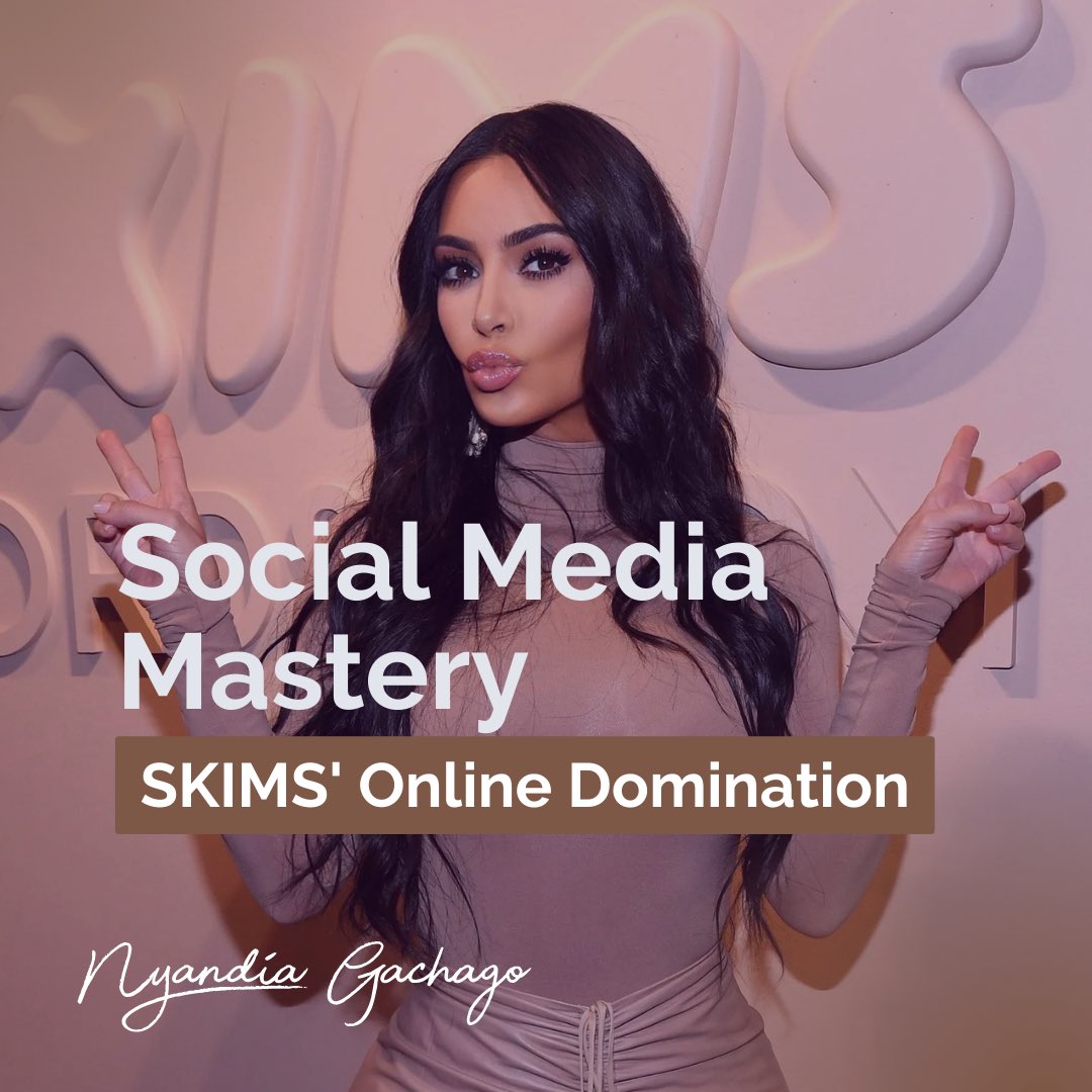 Nyandia Gachago, ACIM on X: 🌟 Unlocking the Magic of SKIMS: A Fun &  Educational Journey 🌟 SKIMS was co-founded by Kim Kardashian, a globally  recognized celebrity. Her immense fame and massive