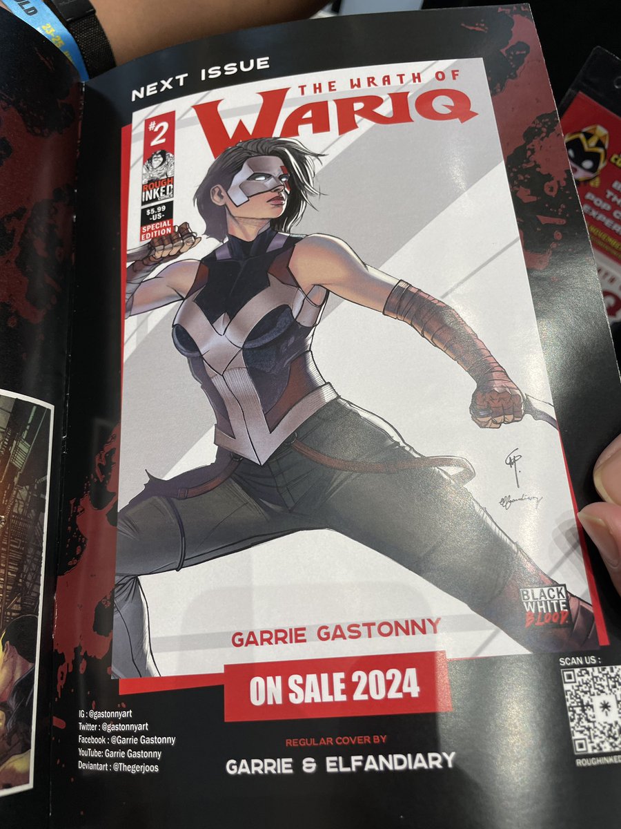 mosmarth's tweet photo. Wrath of Wariq #1 dari @gastonnyart setelah awal tahun ini menggoda fans lewat vol 0 alias perkenalan, akhirnya cerita Wariq hadir secara lengkap 34 halaman full color! Ini salah satu #cergam paling mengesankan tahun ini. Folklor dan tradisi lokal dihadirkan dengan gahar https://t.co/CFCxT9TBjF