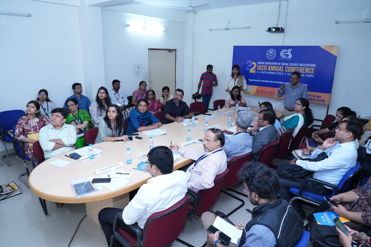 iassi_india's tweet photo. Glimpse of over 150 technical papers presented at the 3-day #22IASSIConference held at Centre for Economic and Social Studies, Hyderabad (CESS) delving into key themes of the conference- sustainable development, urbanization, and women's empowerment. https://t.co/OyrcMwJHpZ