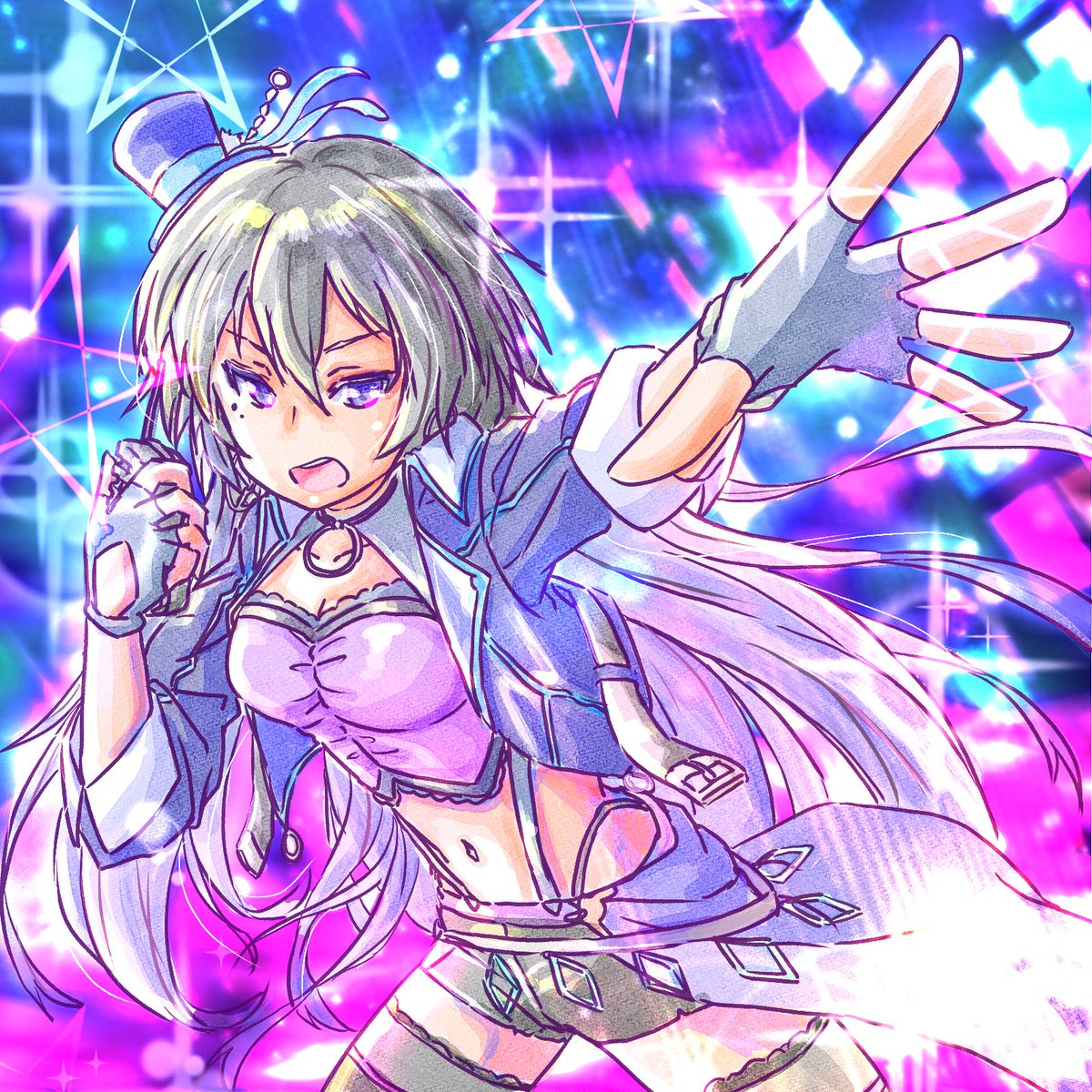 「#いい推しの日  いい機会だ #アイドル神椿 でも再掲しようじゃないか」|OGA-SAN🔭🎸🎨観測結束絵描き垢のイラスト