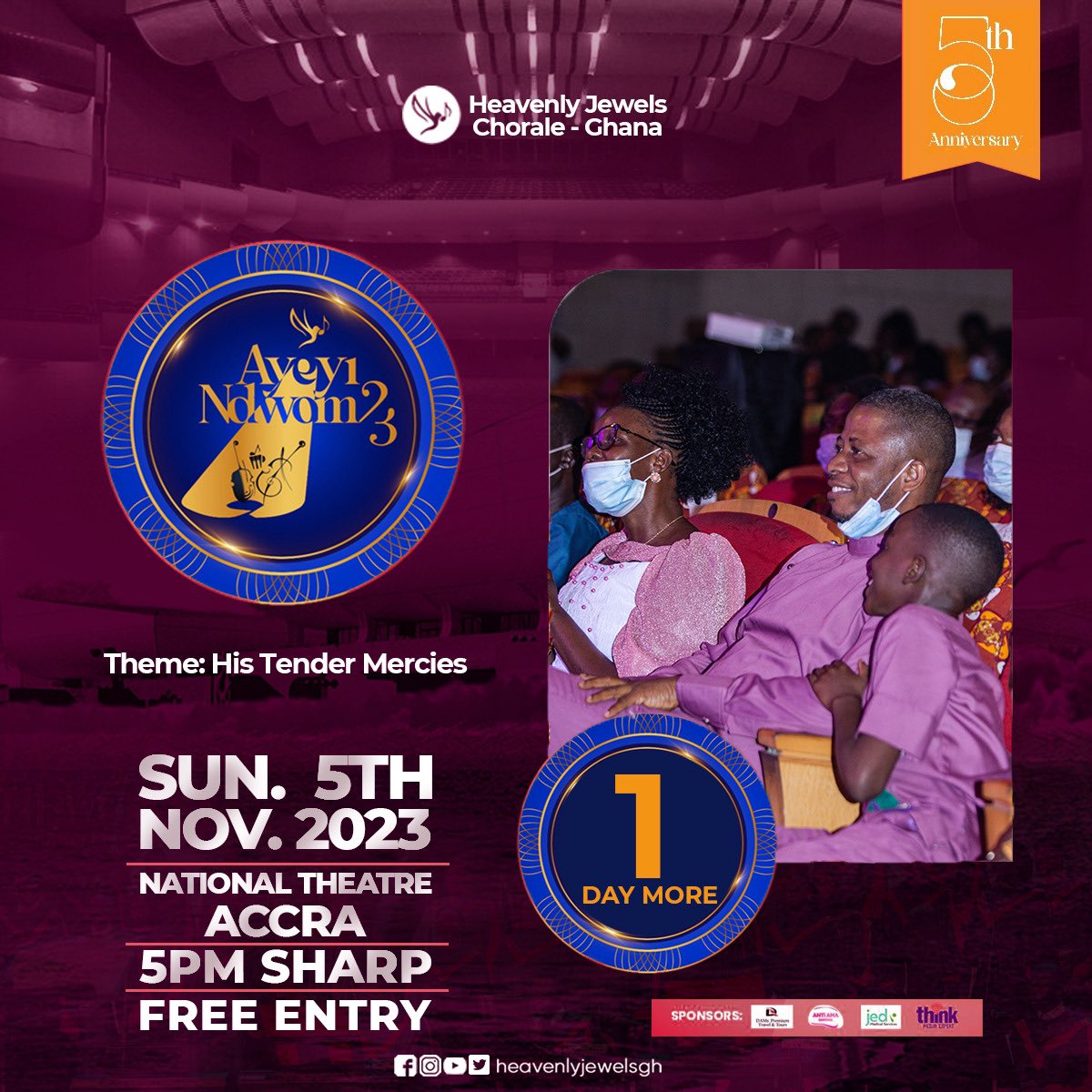 ChoraleJewels's tweet photo. Tomorrow's the day! The excitement is off the charts.🚀🎉
#anc23
#hjc 
#fiveyears https://t.co/I63kAcBjiQ