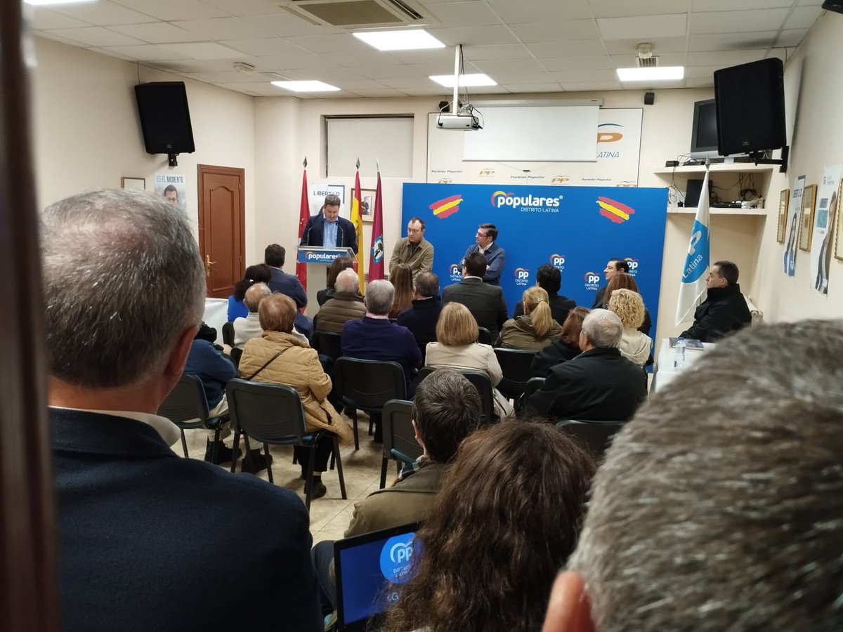 Presentamos al equipo y el proyecto con el que quiero dirigir el <a href="/pp_latina/">PP Latina</a>. Un partido con vocación de mayoría y pegado a la realidad  del Distrito. Somos el partido que más se parece a Latina, donde cabemos todos. #ganas e #ilusion para trabajar por Madrid y por España.