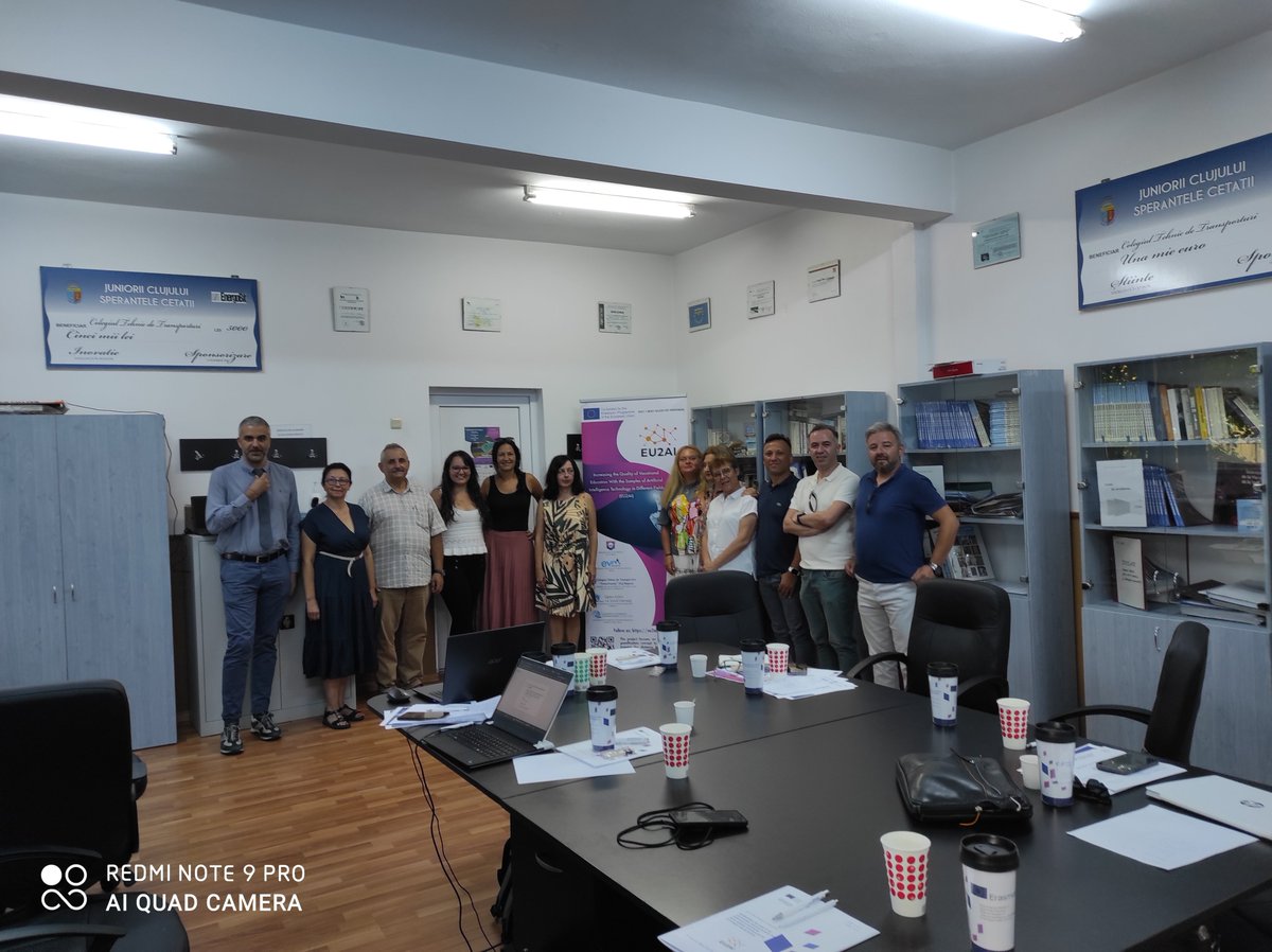 EU2AI projesinde ortak olarak yer alan PAYDAŞ, Romanya'nın Cluj şehrinde yapılan projenin son toplantısına katılım sağlamıştır. Çoğaltıcı etkinlik ve pilot eğitim hakkında bilgi paylaşımı yapılmış ve eğitim platformunun kullanıcı testleri yapılmıştır. <a href="/EU2AIProject/">EU2AI</a> , <a href="/uninettuno/">Università Telematica Internazionale UNINETTUNO</a>