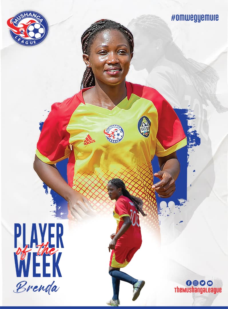 Player of the Week - Brenda 
#MLSN1 | #Omwegyemure
Match Day 3 - 26th November 23
Police Children School Stadium - Kibuli
