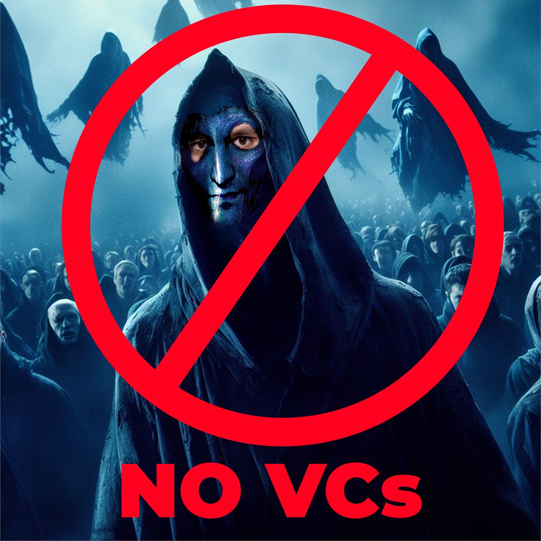 MetaverseJR's tweet photo. 4/ I compare VCs to the Dementors in Harry Potter. I have been under their spell myself. As Social Miners, we will no longer allow them to feed on people's happiness and hope.
⚡️We believe in the power of community.
💪We are stronger together.
#FreckVCs #DAOVERSE https://t.co/JYKhmVzjDS