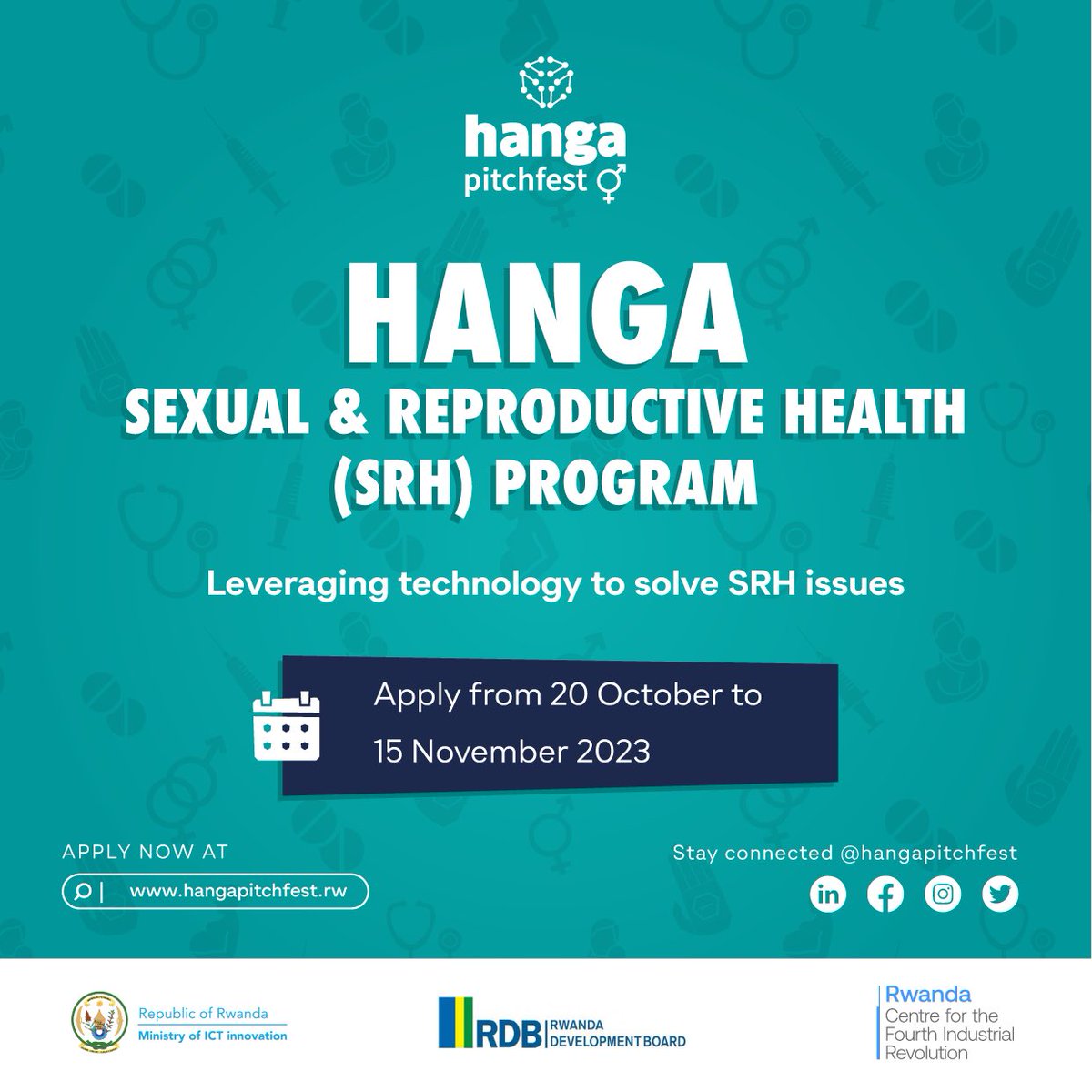 hangapitchfest's tweet photo. 📣 Calling all SRH innovators in Sub-Saharan Africa! Have you applied for  the Hanga SRH program?  If not, this is a reminder that applications are ongoing! 

Don’t miss this opportunity; apply now at:  https://t.co/cVnmXC9G7e

#HangaPitchfest  #HangaSRHprogram https://t.co/RtKd3Enwmr