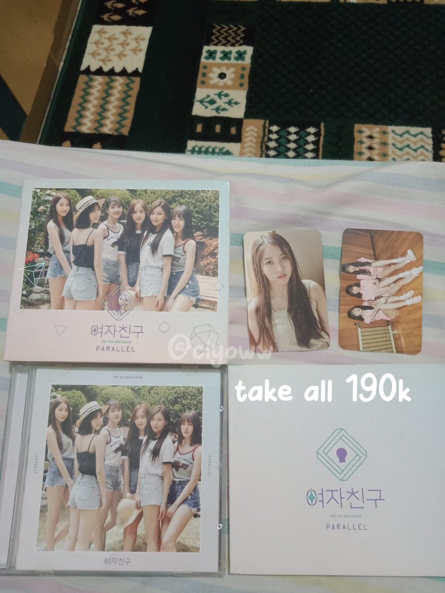 ciyoww's tweet photo. ‼️HELP RT‼️
✨WTS PC ALBUM PC GFRIEND NCT STRAYKIDS✨

📍Bandung
💸 on pict
✅ keep event - dp 50%
✅ bisa co 🍊 

💫 condi by dm
pls mention after dm

t. gfriend sowon eunha sinb umji yuju yerin nct skz straykids renjun haechan han woojin bangchan album pc murah ina wts https://t.co/8AY3LuAGI3