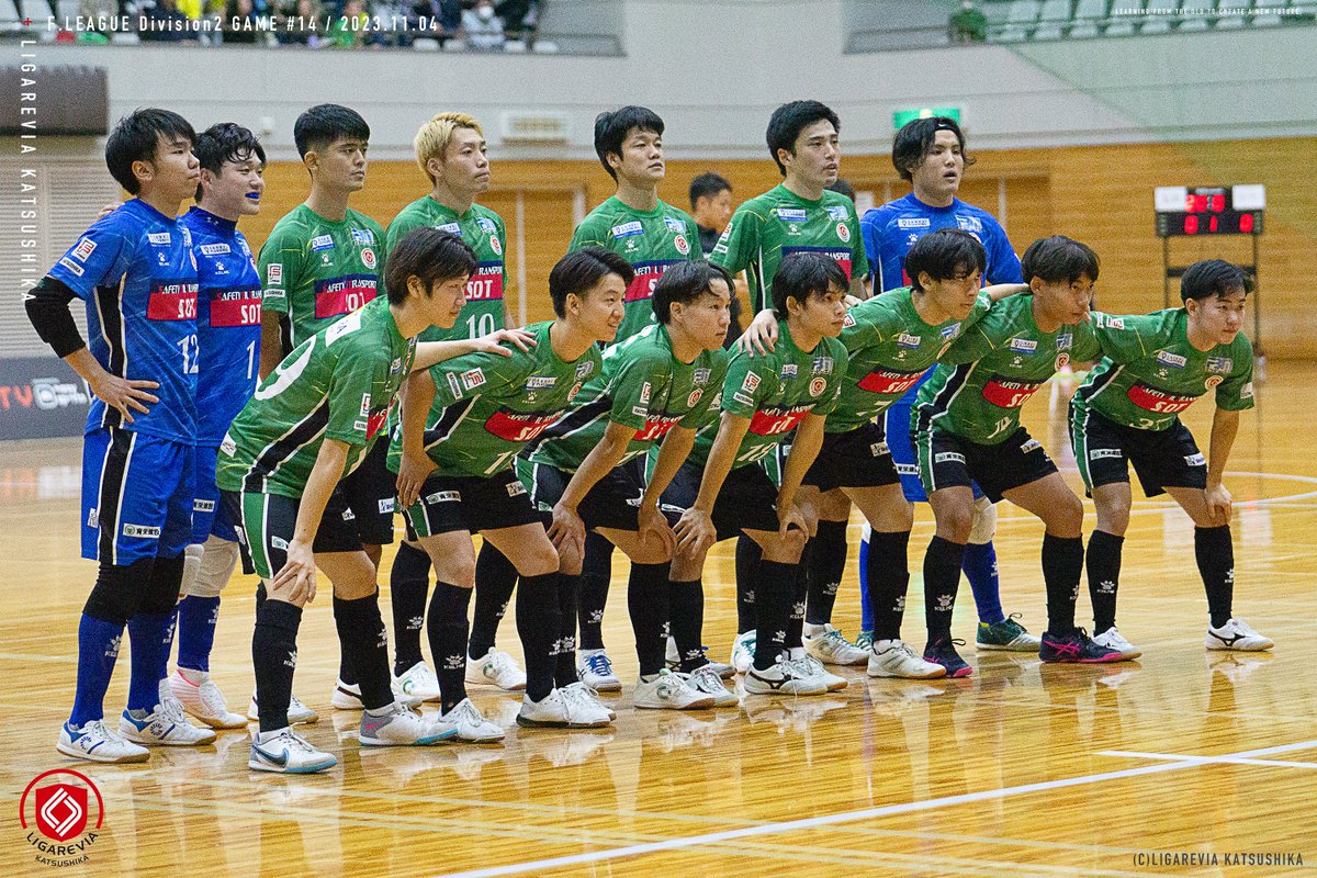 ligaken's tweet photo. Fリーグ ディビジョン2 第14節。ヴォスクオーレ仙台との上位対決は1−5で敗戦。葛飾にとっては「勝ち点３の重み」をより感じた一戦となりました。

#Fリーグ 
#リガーレヴィア葛飾 https://t.co/XyebjrKnNd