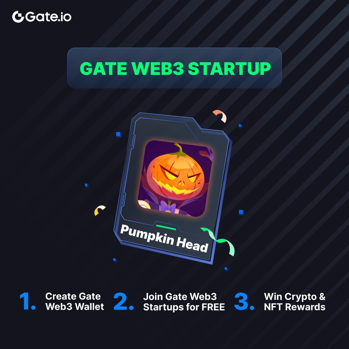 🎃 Join the <a href="/BNBCHAIN_PPH/">Pumpkin_Head $PPH</a> Token Airdrop via Gate Web3 Startup! 

Deadline: November 5th, 8:00 UTC ⏰

Subscribe here👉 gate.io/web3/startup/9…

🌟 More than just a coin, it's a community-driven experience inspired by the magic of #Halloween. Don't miss out!

#Web3 #CryptoGiveaway