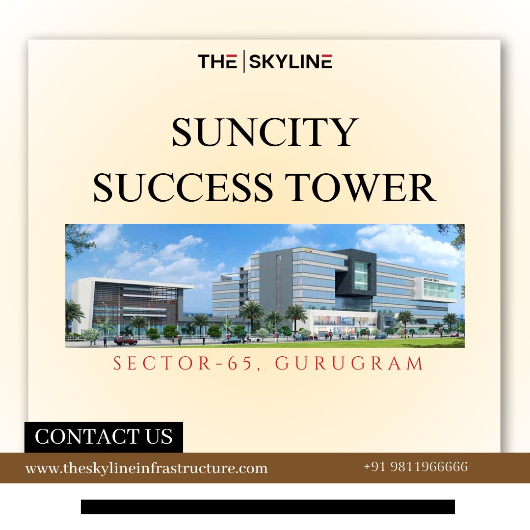 Discover office properties at Suncity Success Tower in Sector 65, Gurgaon. Explore the availability of commercial office spaces.🏢💼📈📞 : +919811966666
#suncity #theskylineinfrastructure #SuncitySuccessTower #gurugram #sector65 #officespace #officespaceforsale'