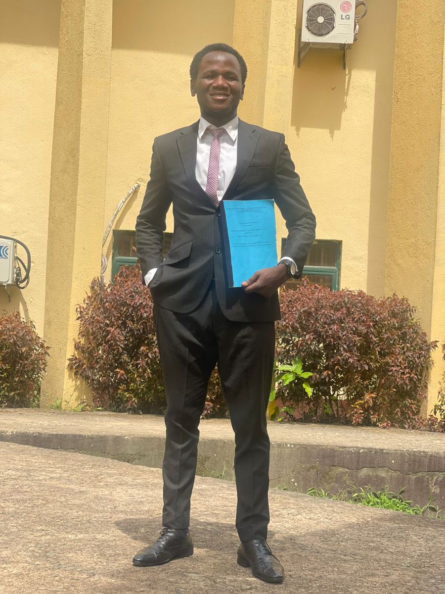 On the 25th of October 2023, I had my project defense, all Glory be to God. A project titled 'Petrography and Geochemical Assessment of the Ekirin-Adde Marbles, Northern Central, Nigeria'. It wasn't an easy task, through hardwork, perseverance and determination, it was attained.