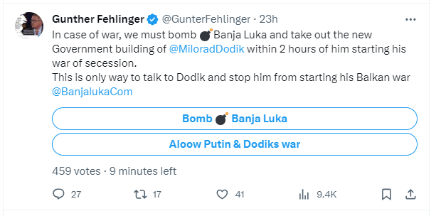 RogerZuercher99's tweet photo. Can someone from the Austrian police explain to him that this kind of Hate speech is not allowed in Austria, or is he now Israeli or Mobutu and not your citizen?
#Austria #AustriaPolice #Vienna #Linz #HateSpeach #Crime #Troll #TwitterTroll #Polizei #EU #EuropeanUnion https://t.co/aEAcmRjp6U