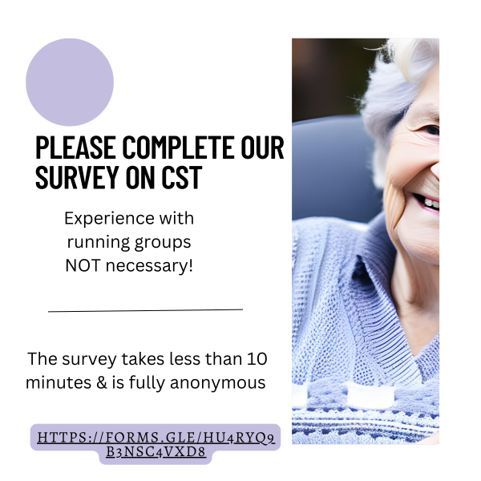 EngagingDemIrl's tweet photo. Please consider filling in this survey examining the obstacles and facilitators affecting Cognitive Stimulation Therapy in Ireland. Your insights will greatly contribute to enhancing services for individuals living with dementia in Ireland. 

Visit:  https://t.co/ggmlpRScP1 https://t.co/RnaEF0fLW7