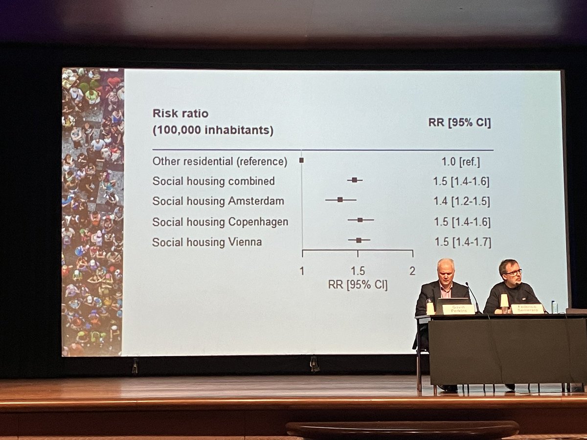 @AnneJuul_MD doing an amazing presentation 🗣️at the @ERC_resus ‘Best of the Best Oral Abstracts’ 🥇at ERC Barcelona, identifying 🔍 social housing as optimal targets 🎯 for AED ⚡️and CPR 💔 interventions!! @Ilcor_org @ERC_resus @CopCard @akutberedskabet @trygfonden