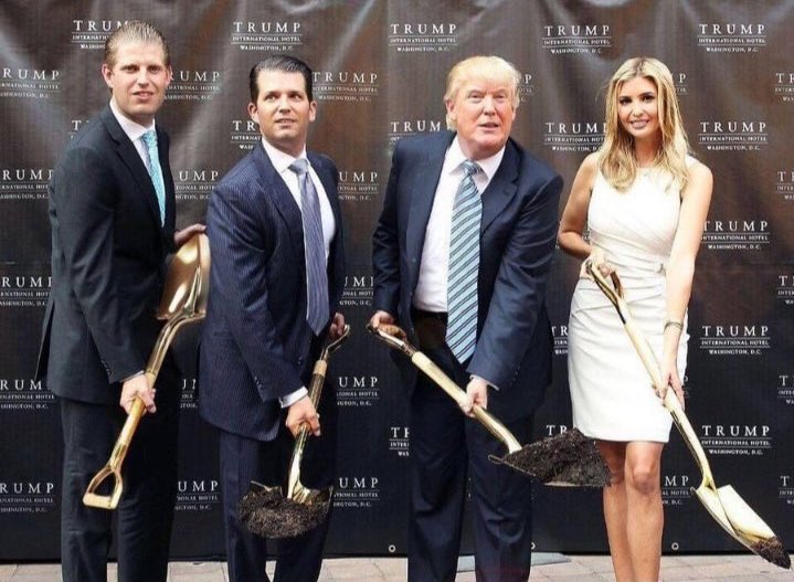 ImSpeaking13's tweet photo. Eric Trump is just a construction guy. https://t.co/3Da3bRDCgs