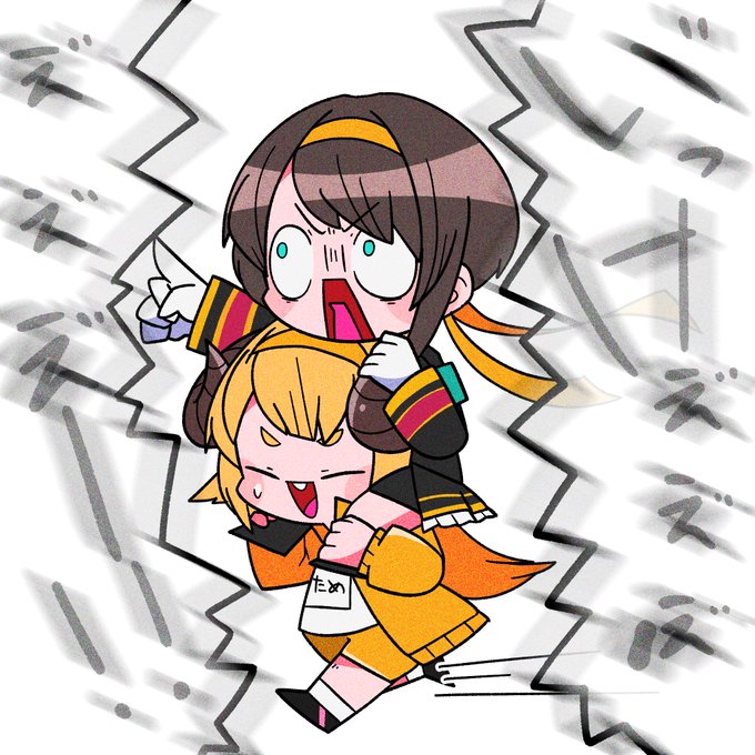 お疲れ様でした  #プロテインザスバル #つのまきあーと #ホロライブ大運動会2023