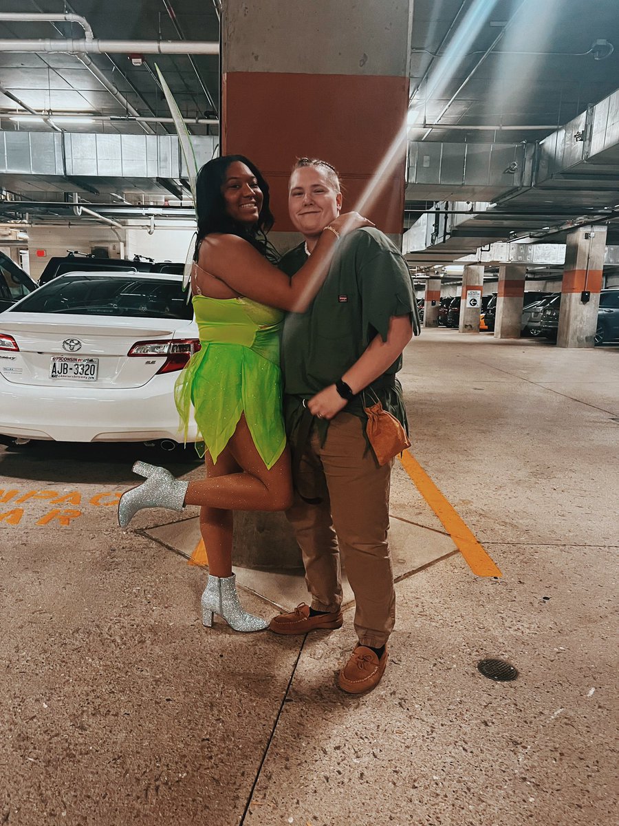 liyah_waller's tweet photo. We met in high school ( at my first volleyball game to be exact ), I’m 23 &amp; shes 23, and we’ve been together for 4 years, but have known each other for about 10 years. We’ve been married for 1 month❤️ #LGBTQ https://t.co/xH6aT4DwL4