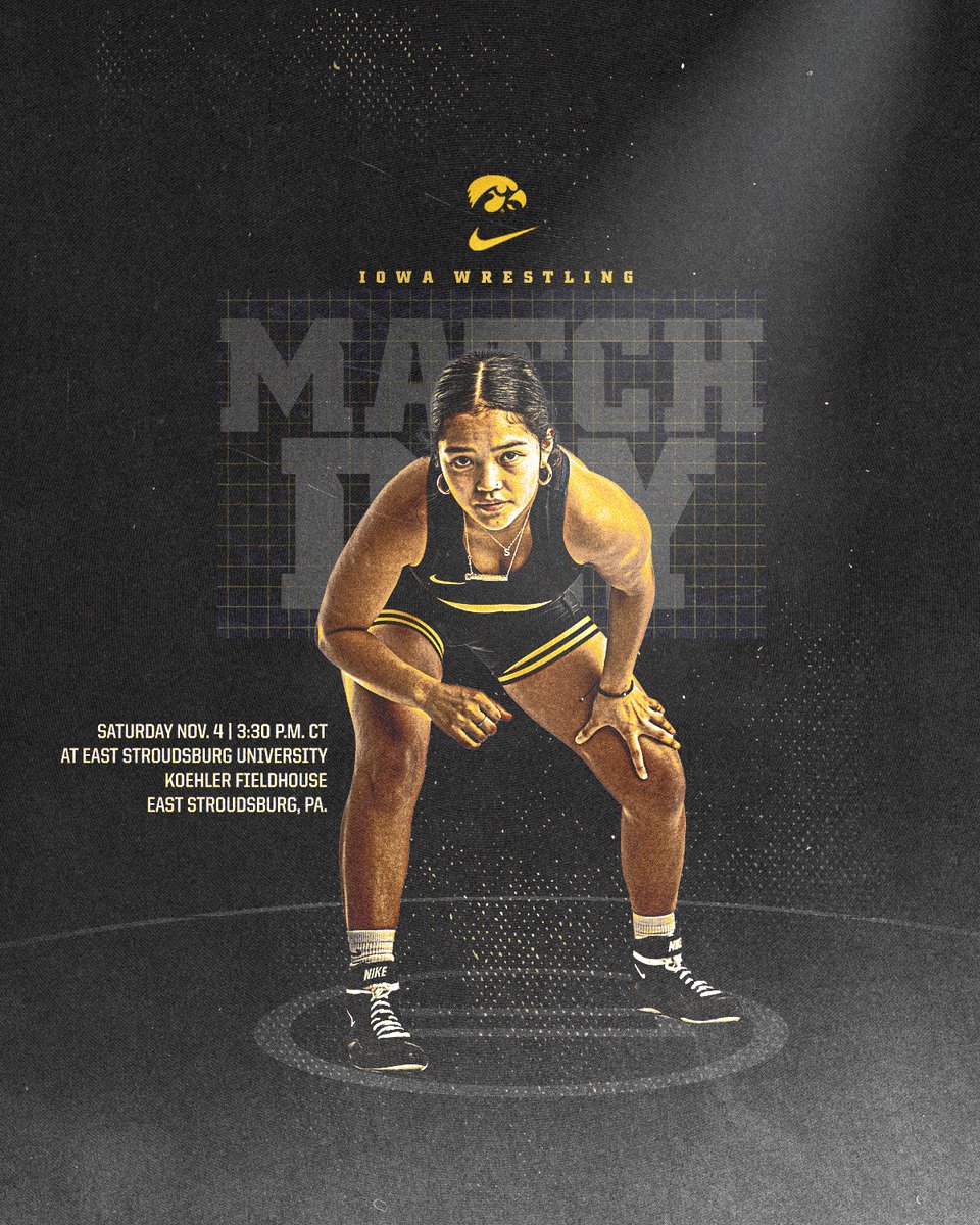 IowaW_Wrestling's tweet photo. 𝙏𝙝𝙚 𝙩𝙞𝙢𝙚 𝙝𝙖𝙨 𝙘𝙤𝙢𝙚...

#Hawkeyes https://t.co/40x8FGUdBx