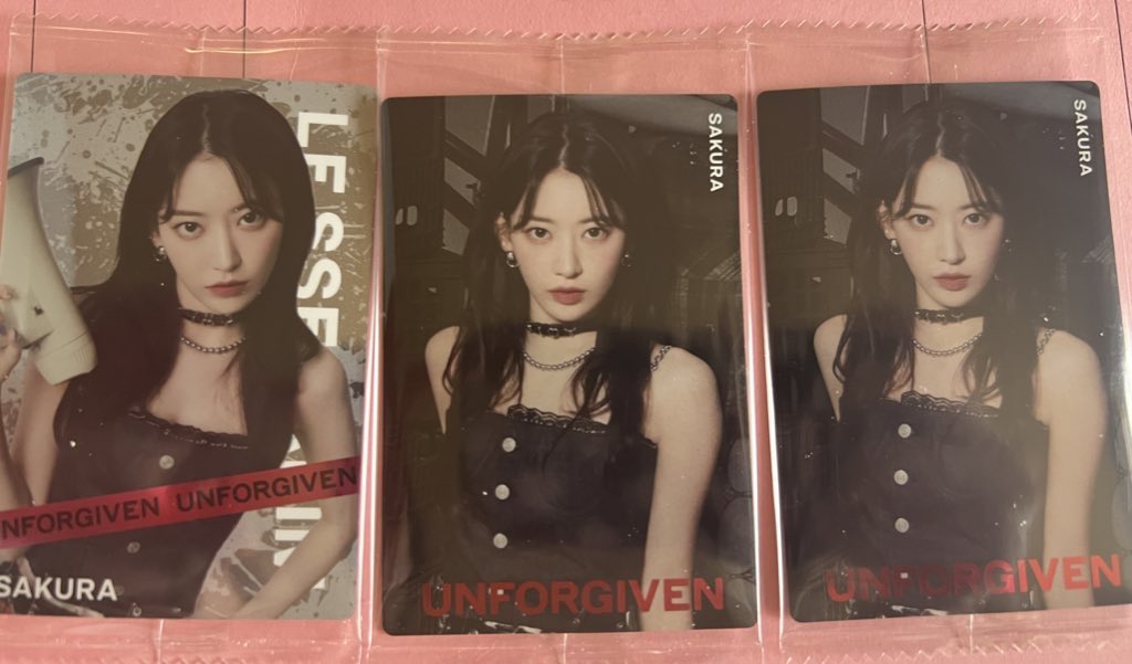Eunchae_lv's tweet photo. LE SSERAFIM ルセラフィム ウエハース シール 交換
⠀
譲→N 、R サクラ

求→ウンチェ、ユンジン＞チェウォン

郵送のみ🙆‍♀️

心当たりのある方はお声かけください🙇‍♀️

#ルセラフィム https://t.co/QXjyEeYcRs