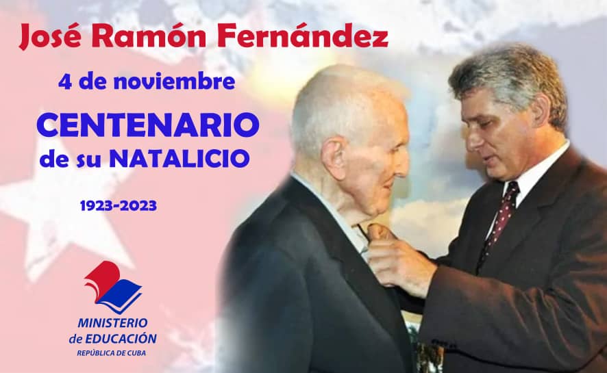Centenario del natalicio de nuestro Gallego Fernández. <a href="/barreto_nt/">NTBarreto</a> <a href="/GladysArtemisa/">Gladys Martínez Verdecia</a> <a href="/yarobyalvarez/">Director Provincial Educación Artemisa</a> <a href="/JuanBertico/">Juan Alberto Rodriguez</a> <a href="/GobiernoArt/">Gobierno Provincial de Artemisa</a> <a href="/MaryCRojas1/">Mary Carmen Rojas Torres</a> <a href="/RicardoArtemisa/">Ricardo Concepción Rodríguez</a>