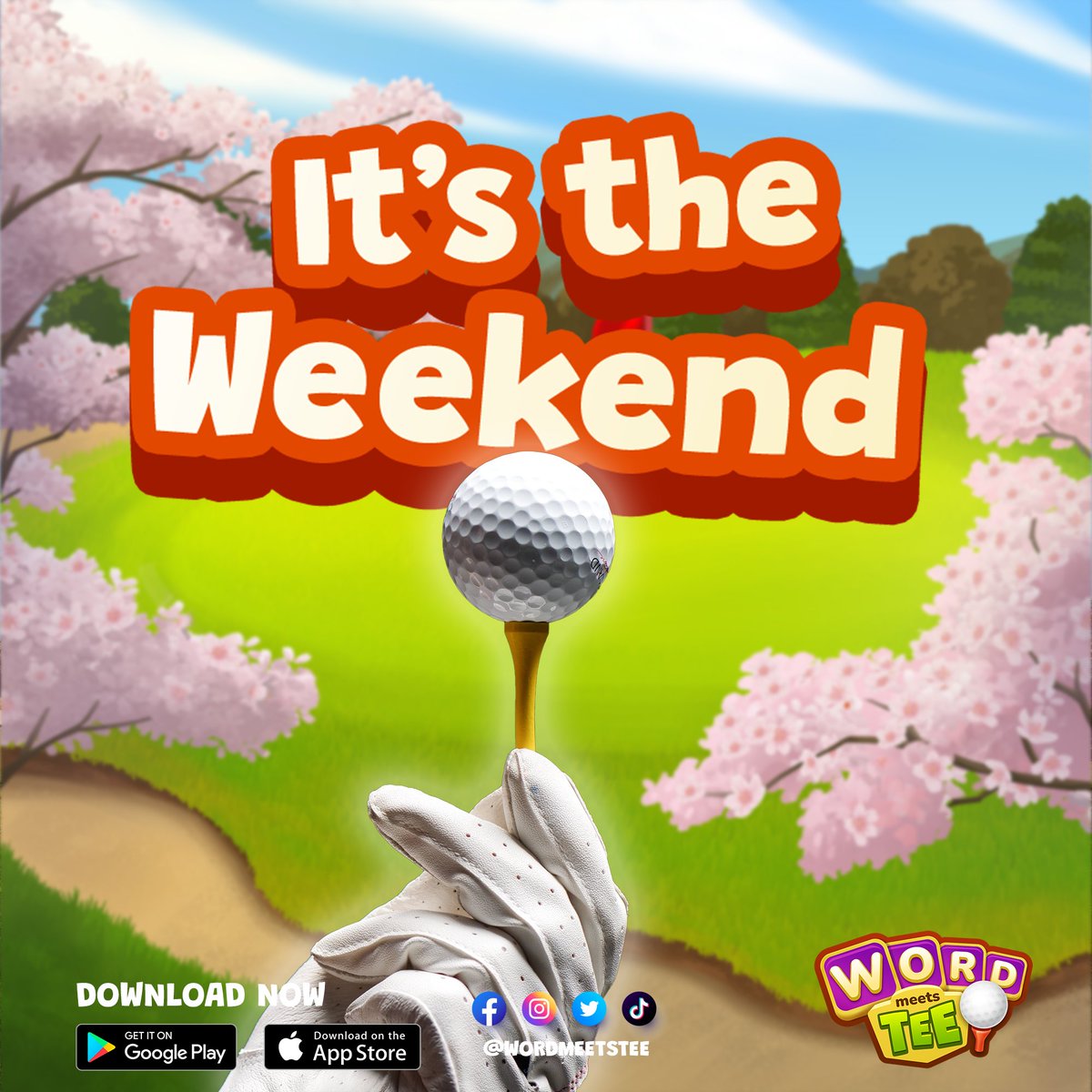 wordmeetstee's tweet photo. Its the weekend ✨✨✨✨✨✨⛳️🏆,
Take time off, Play and enjoy our golf themed word game, anywhere on IOS and Android.

Download now on IOS/Android
#wordmeetstee #wordgame #golf #exciting https://t.co/BuN66y1K98