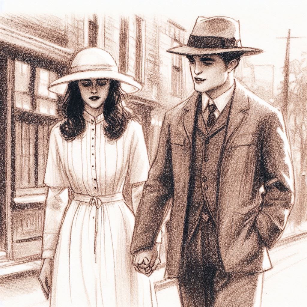 Pretty drawings from Edward &amp; Bella🩷🩷