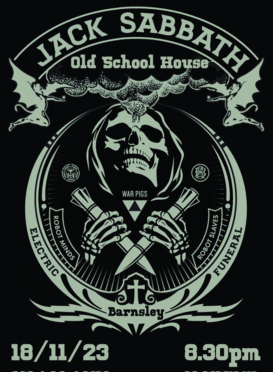 #Barnsley #gigsinbarnsley #live #livemusic #BlackSabbath 
@Barnsleymushub <a href="/BarnsleyMusic/">Barnsley Music</a> <a href="/BarnsleyWhatsOn/">Barnsley What's On</a> <a href="/VisitBarnsley/">Visit Barnsley</a> <a href="/BarnsleyLive_/">Barnsley Live</a> 
#LiveMusic #blacksabbathfans #HeavyMetal #metalmusic #IronMan #BlackSabbathTribute #Sabbath  #guitarplayer #Ozzy  #doommetal  #BlackSabbathFans