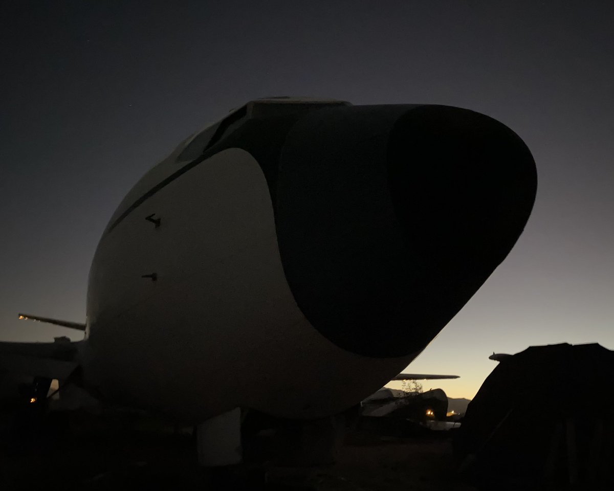 Boneyardsafari's tweet photo. Good morning from Tucson, it’s time for another Hands on Tour.  Which is your favorite aircraft nose of these four? #tucson #aircraft #handsontour #c130 #c131 #737 #c47 #aviationsafari #aviationpreservation #boneyardsafari https://t.co/nwlPiEi250