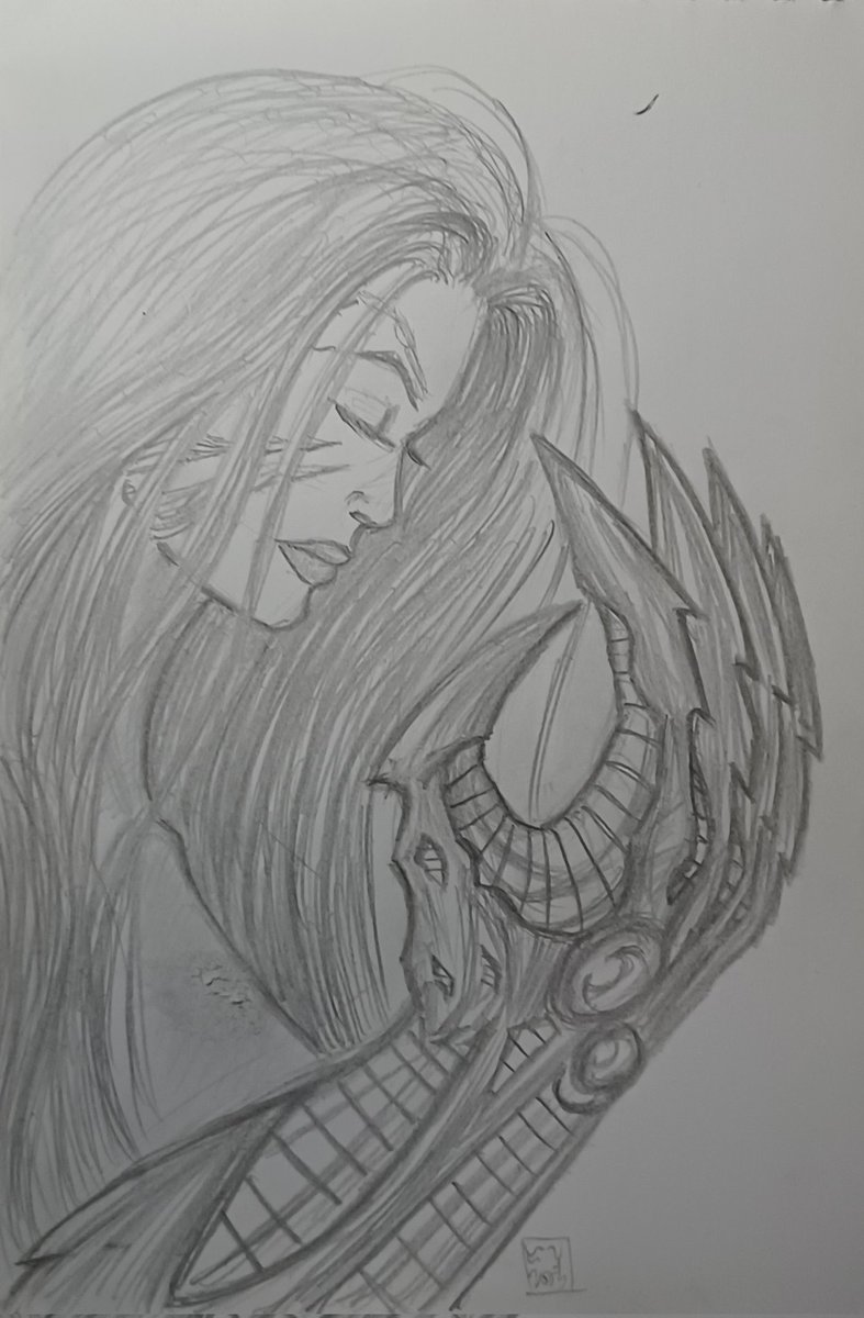 Witchblade #topcow #topcowcomics #topcowuniverse #witchblade #marcsilvestri #davidwohl #brianhaberlin #michaelturner #fanart #traditionalart #sketch