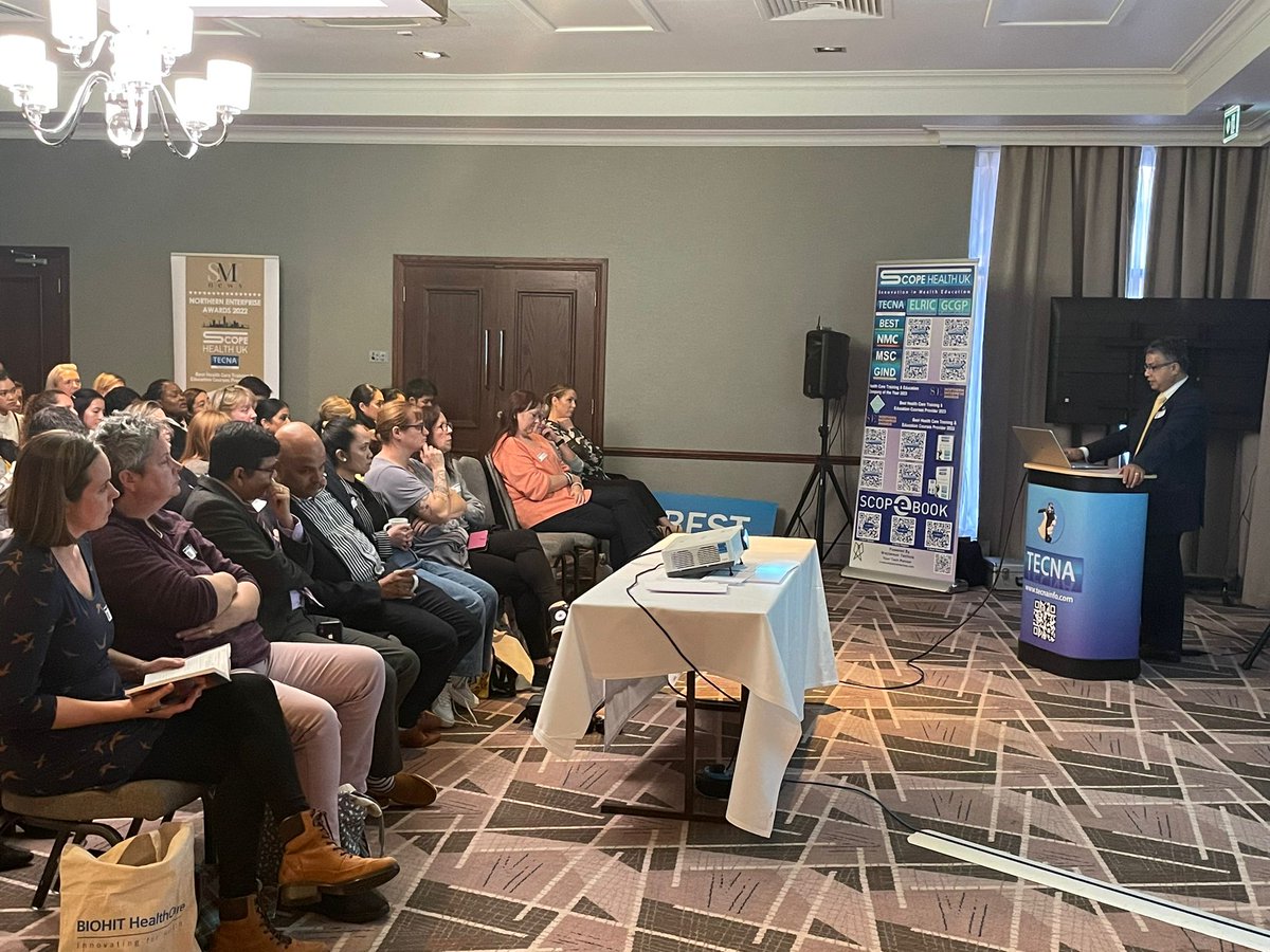 ScopeHealthUK's tweet photo. Exciting Lecture Alert! Join us for Dr. Anjan Dhar's insightful Lecture on “ENDOSCOPIC DILATATION &amp; OESOPHAGEAL STENTING)” ⚡🌡#29TECNA #Bristol #MedicalLecture #HealthcareEducation #4Nov23  #bristol #scopehealthuk #scope #endoscopynurse #2023course #exhibition #UK #aztechotel https://t.co/b4sEvdIKJh
