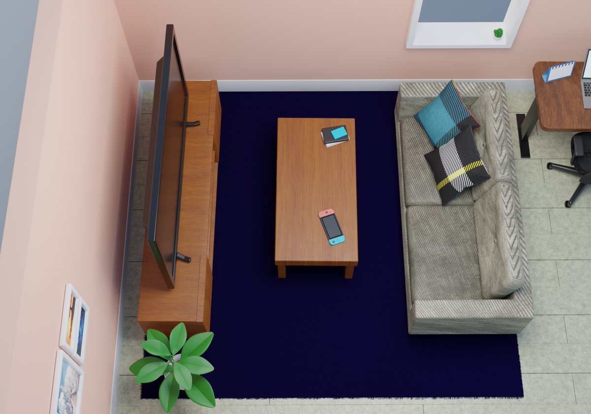 yoshi3dcougs's tweet image. I&apos;m collaborating with @kiyo3dcougs on this Blender project. Added a rug and completed the room. Our goal is to license our characters and pursue a business. Your support means a lot to us! #Blender #BlenderBeginner #b3d #3D
