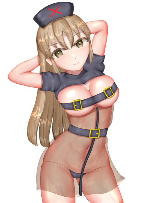 ナースclaさん
ほぼ同タイミングでナースコスの話とこのナース服がTLに流れて来たので合体した物 