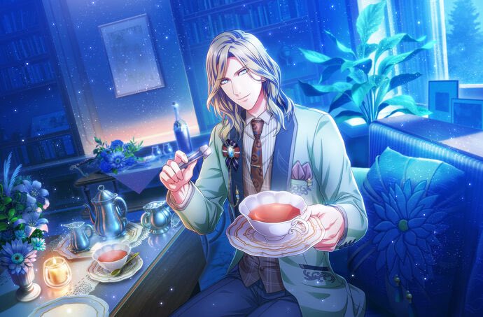 CamusCommands's tweet photo. How sweet do you prefer your tea, Madam? 

Every sugar cube you put equals a kiss from me. Well, how many will it be then? https://t.co/pxDgOcgkUB