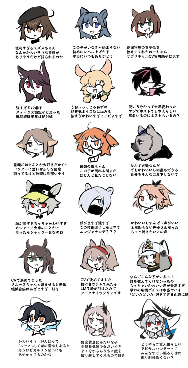 tome_nngn's tweet photo. 👈プレイ1か月目の育成メンバーメモ
👉プレイ1年目の編成常連メモ　

昨日でアックナイツはじめて1年らしいよ https://t.co/l2Xv1g4te5